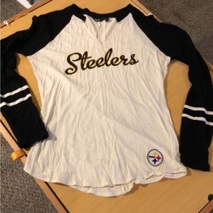 Pittsburgh Steelers Baseball Tee